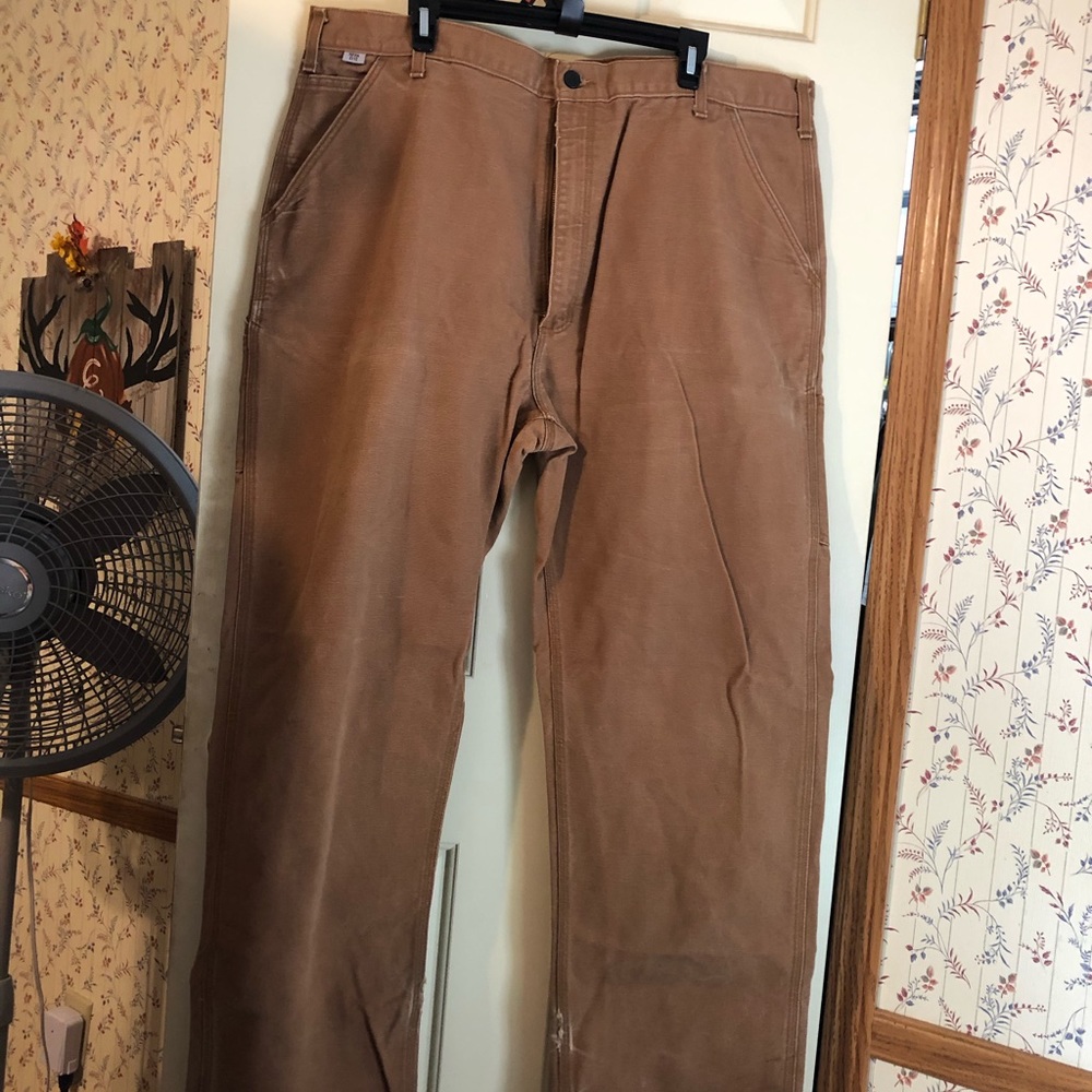 Carhartt FR Flame Resistant pants Brown 42x34.